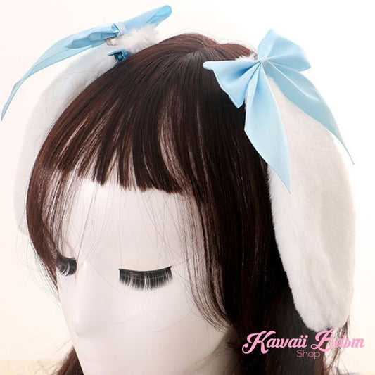 bunny rabbit baby ears hairclip babygirl baby soft pink aesthetic lolita fashion pastel goth little one sslg cglg cgl mdlg mdlb ddlgworld ddlgplayground by Kawaii BDSM - cute and kinky / Worldwide Free Shipping (4516576395316)