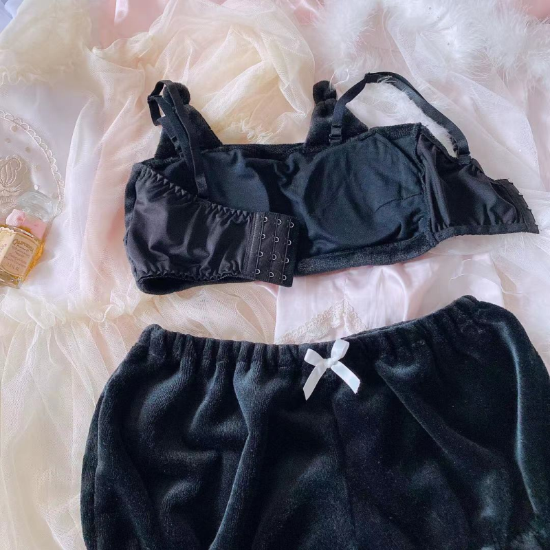 Kuromi sanrio my melody lingerie set pijama cute goth gf shorts top japanese anime inspired kawaii bdsm ddlg abdl ageplay roleplay princess