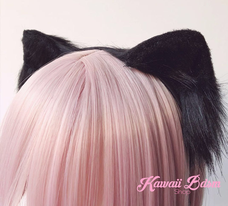 Realistic cat ears kittenplay petplay pet submissive girl boy cgl ddlg ddlb mdlg mdlb handmade handpainted cute sexy cosplay neko by Kawaii Bdsm - Cute and Kinky / Worldwide Free and Discreet Shipping  (1580449628212)