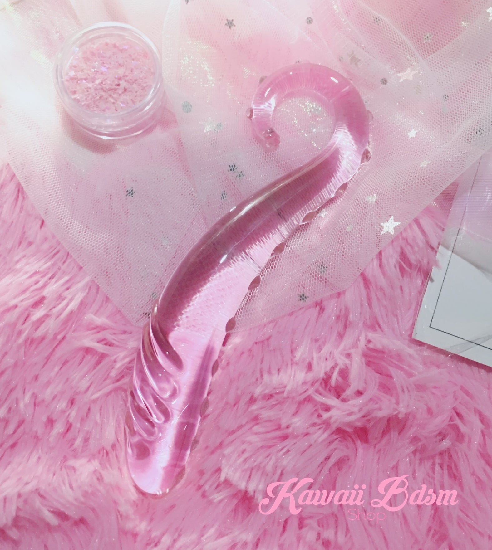 Pink Tentacle Glass Wand (10887681991)