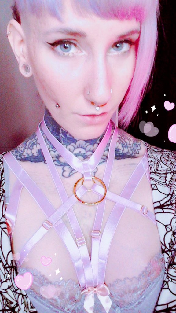 Harness Chest Body handmade bondage black sexy belt ddlg babygirl little one girl women submissive fetish fashion gothic goth pastel outfit little baby by Kawaii Bdsm - Cute and Kinky / Worldwide Free and Discreet Shipping  (1006228209716)