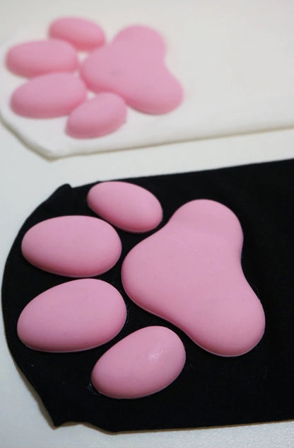 Paw Cat kitten Neko pads Thigh Highs Socks Kawaii Bdsm - cute and kinky