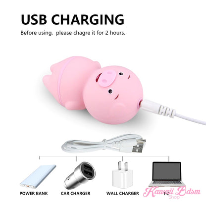 Cute Piggy Vibrator