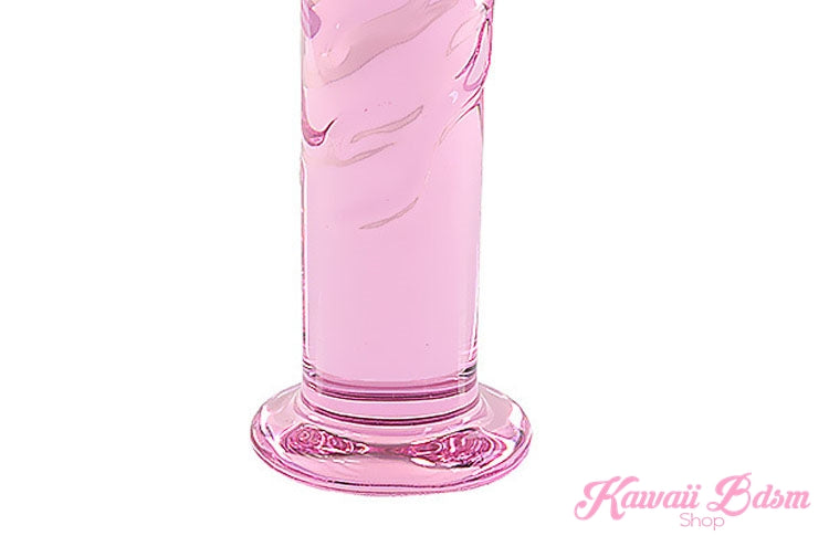 Pink Glass Dildo (5908624048290)