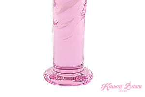 Pink Glass Dildo (5908624048290)