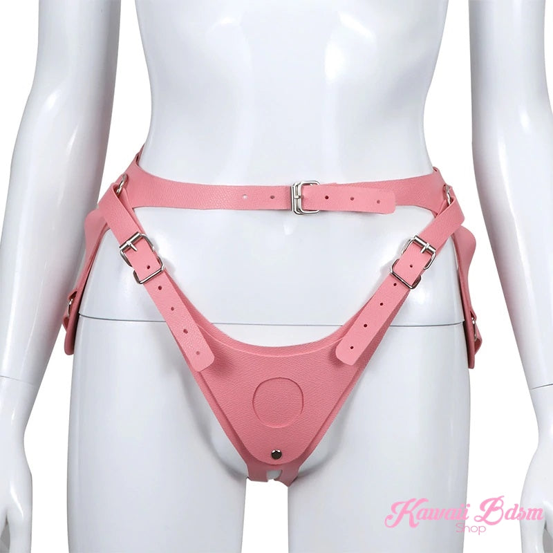 Pink Strap On Harness