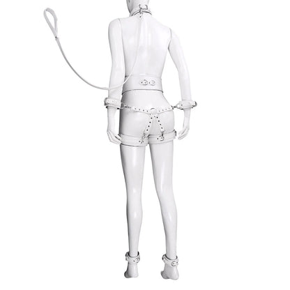 Thigh Ankle Handcuffs Hogtie waist restraints kawaii bdsm pink black, white bondage bdsm kit set complete luxury premium high quality best selling