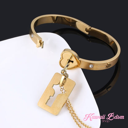 Lockable Heart Bracelet (11044336135)