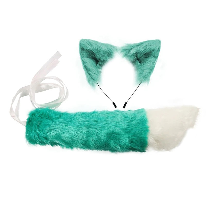 Ribbon Tail & Ears Matching Set