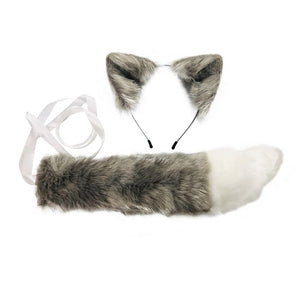 Ribbon Tail & Ears Matching Set
