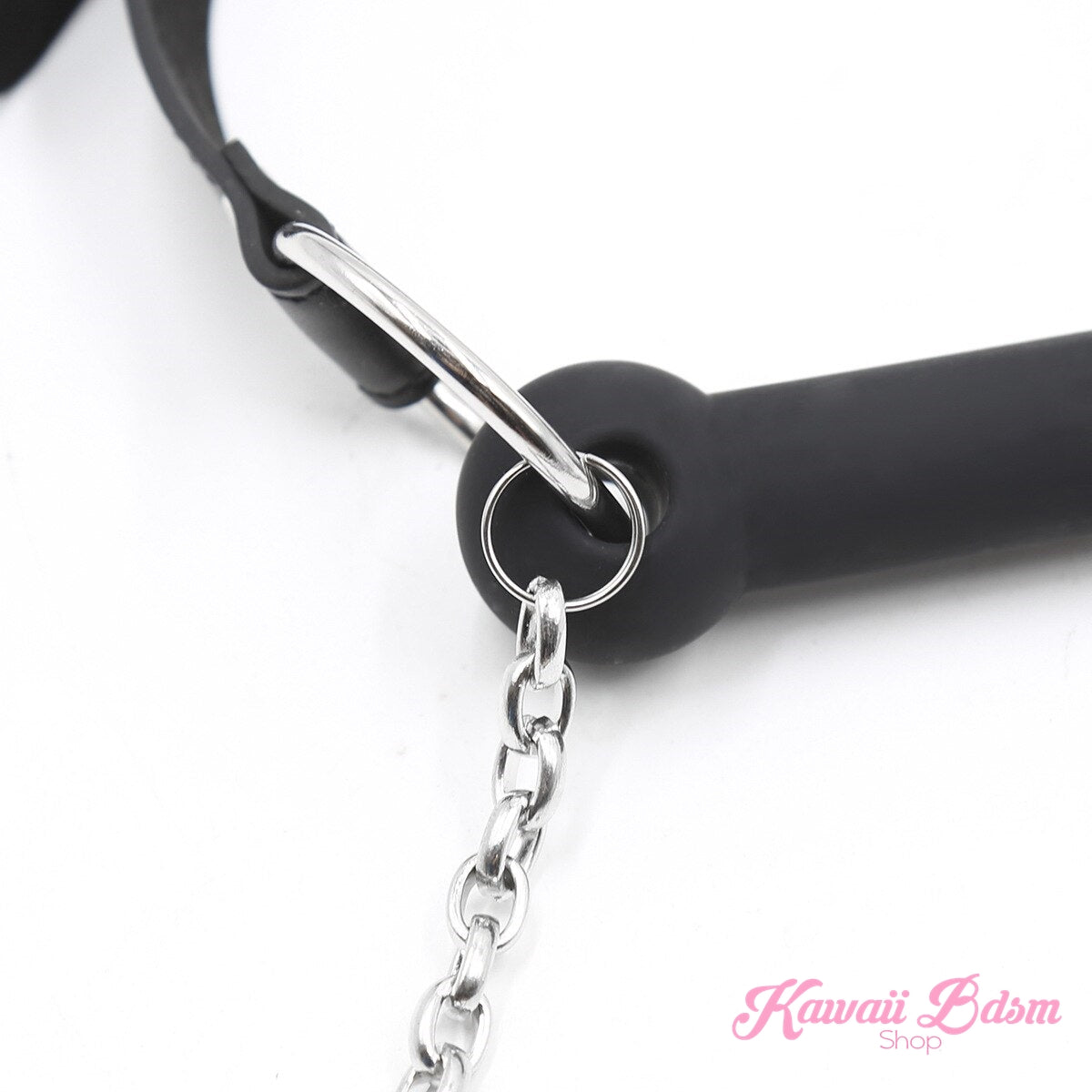 Pony Silicone Gag with Leash Reins (5798637437090)
