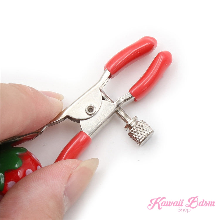 Strawberries Nipple Clamps (5908607074466)