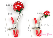 Strawberries Nipple Clamps (5908607074466)