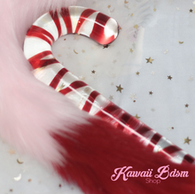 candy cane glass dildo wand aesthetic Christmas naughty toy sex sexy couple gift babygirl baby boy femboy camgirl sissy mommy ageplay ddlg ddlb mdlg little boy girl santa by Kawaii BDSM - cute and kinky / Worldwide Free Shipping (11337031559)