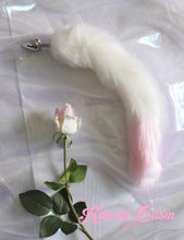 white and pink fox kitten puppy play vegan faux fur tail plug silicone stainless steel neko catgirl cat kittenplay kitten girl boy petplay pet sexy adult toys buttplug plug anal ass submissive goth creepy cute yami ddlg cgl mdlg mdlb ddlb little by Kawaii BDSM - cute and kinky / Worldwide Free Shipping (1074250088500)
