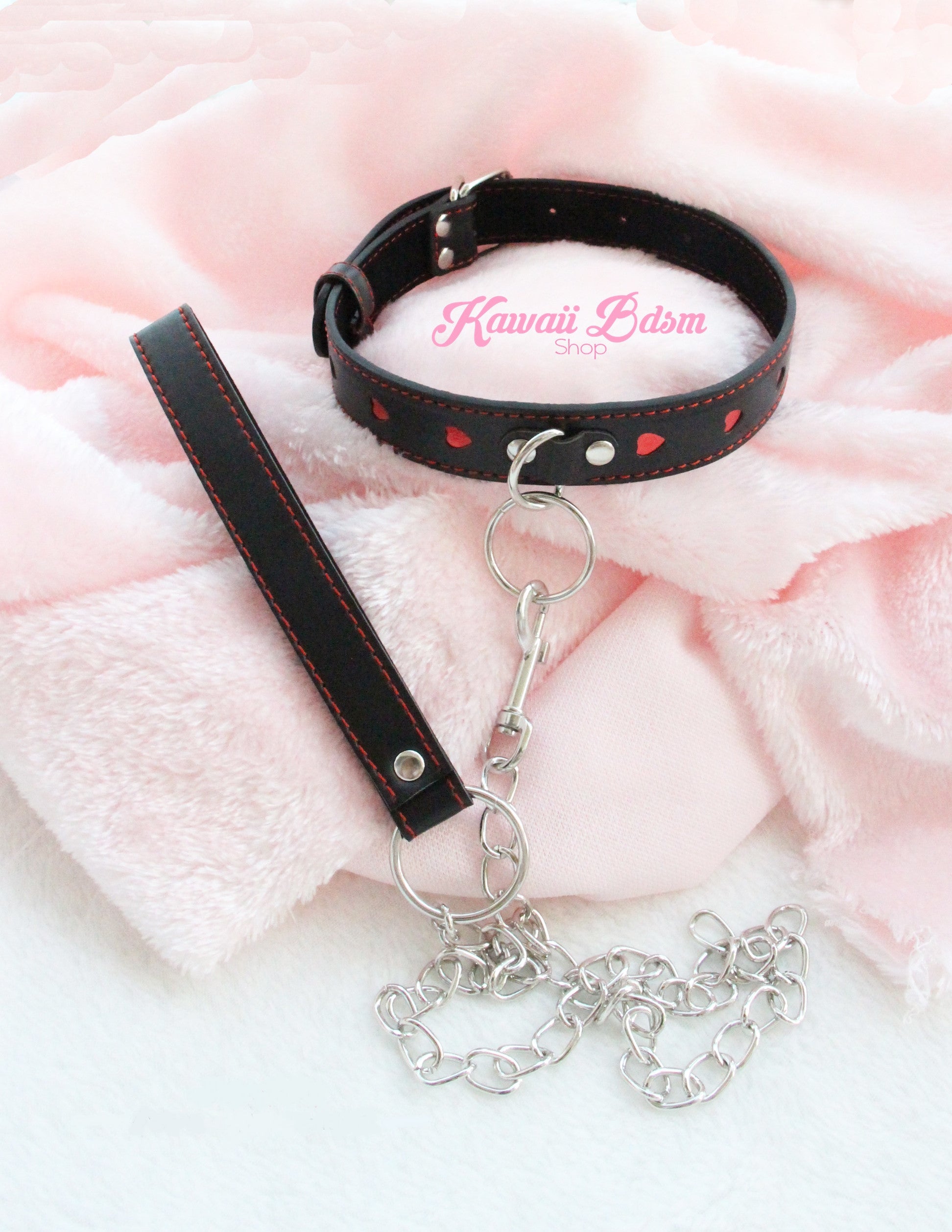 Tiny Hearts Collar & Leash (10949399815)