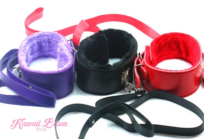 Fluffy Collar & Leash (11170936007)