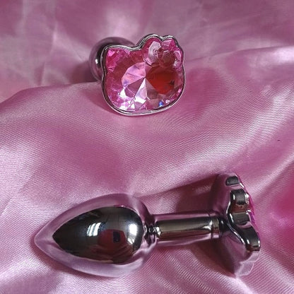 hello kitty plug buttplug pink sanrio cute anal ddlgworld kawaii bdsm 