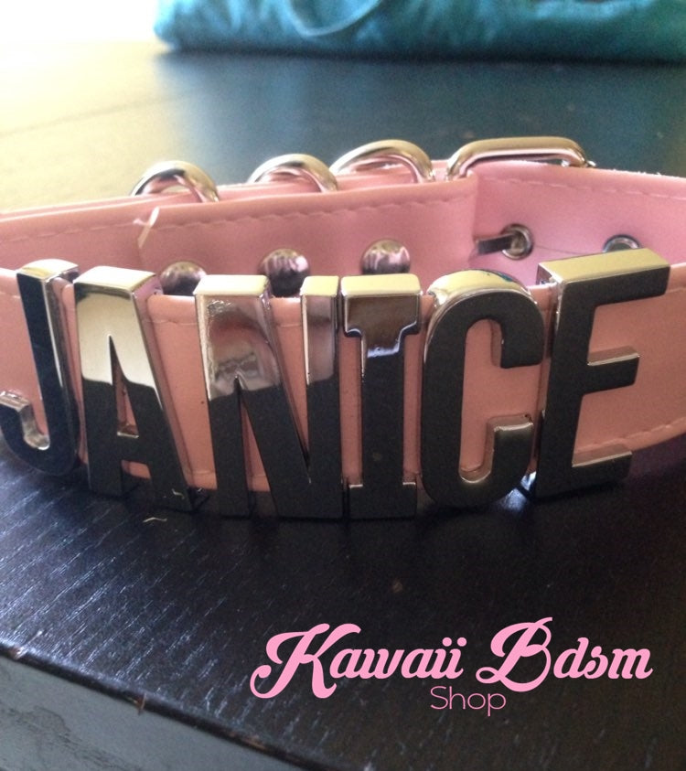 Custom Word Collars (503859609652)