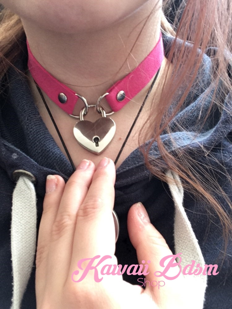 Heart Padlock Day collar (10887257735)