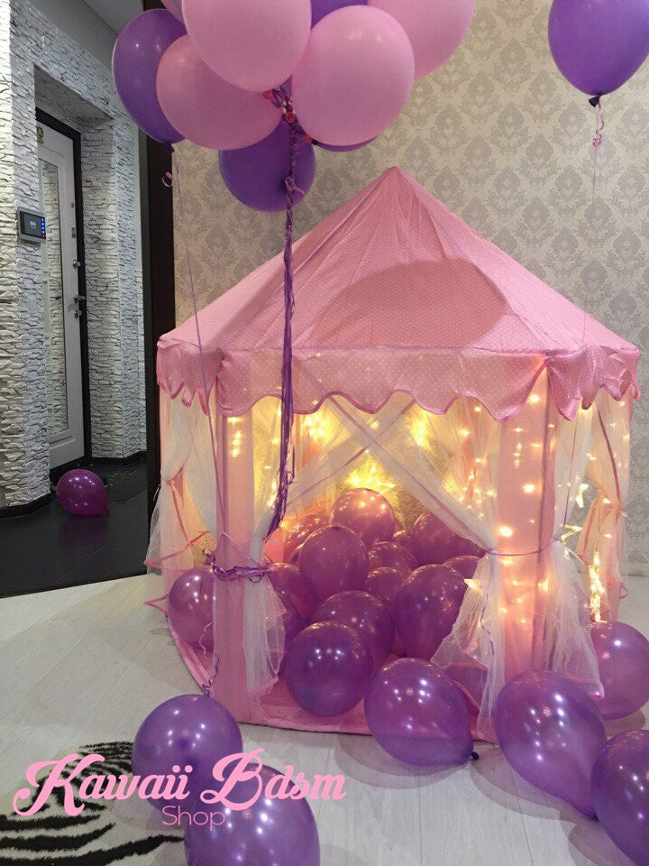 Playground Tent Star Light Curtains (503898570804)