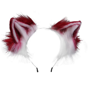 Wolf Realistic Ears Headband