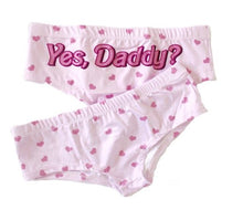 Yes daddy little girl ddlgworld little lingerie panties ageplay cglg  babygirl ddlb boy by Kawaii Bdsm - Cute and Kinky / Worldwide Free and Discreet Shipping (10887811399)