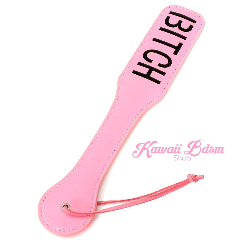 Bitch Impression Paddle  Kawaii Bdsm