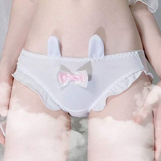Rabbit Bunny Ears Panties Petplay cute lolita underwear lingerie ddlg little girl ABDL kawaii bdsm