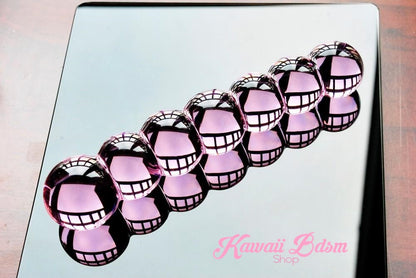 Bdsm Glass Dildo Pink Adult toy Wand Anal Plug Massager aesthetic kittenplay petplay sub bondage ddlg cglg babygirl mdlb by Kawaii Bdsm - Cute and Kinky / Worldwide Free and Discreet Shipping (11528150343)