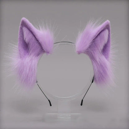 Realistic Long Tail & Ears Set