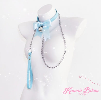 Kawaii Bell Collar & Leash Set (4508371091508)
