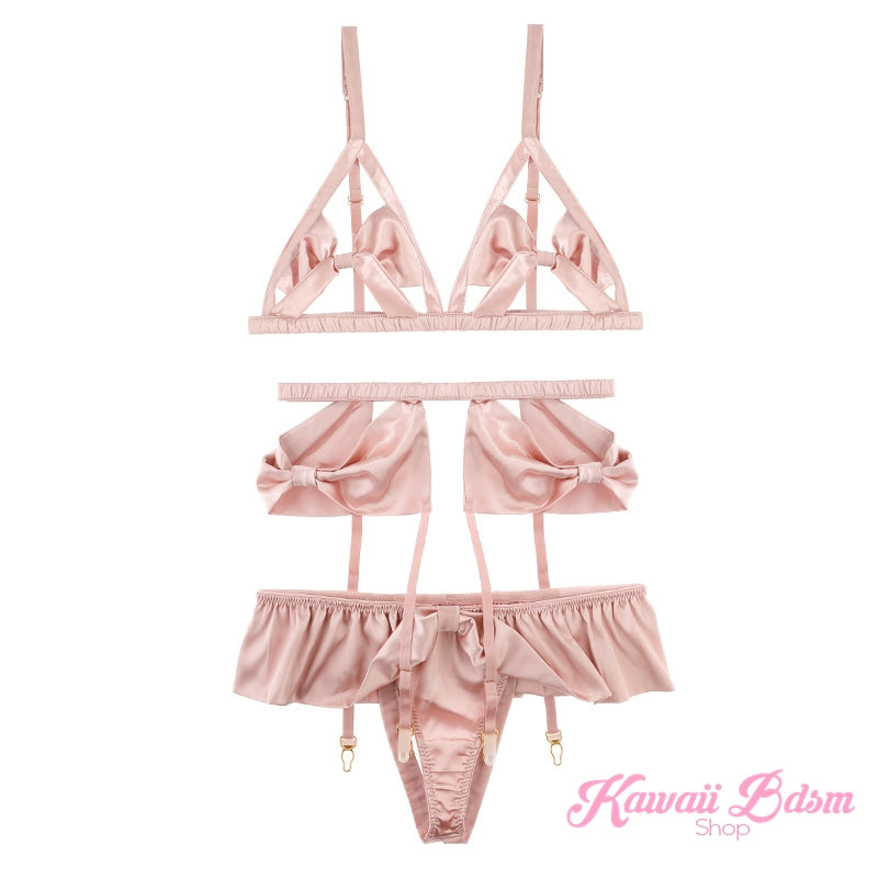 Satin Baby Lingerie Set (4381077667892)