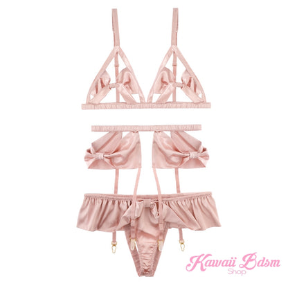 Satin Baby Lingerie Set (4381077667892)